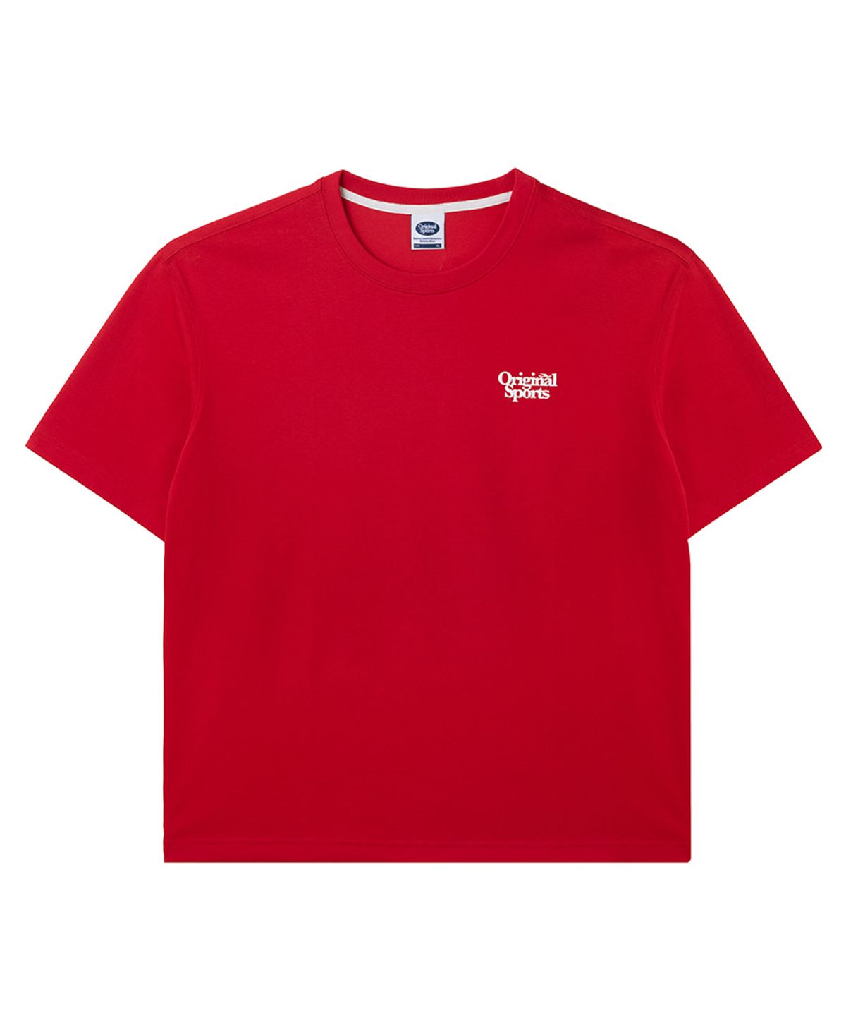 프로-스펙스(PRO-SPECS) CLASSIC BACK LOGO HALF SLEEVE REDE