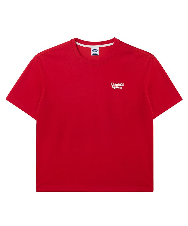 CLASSIC BACK LOGO HALF SLEEVE REDE