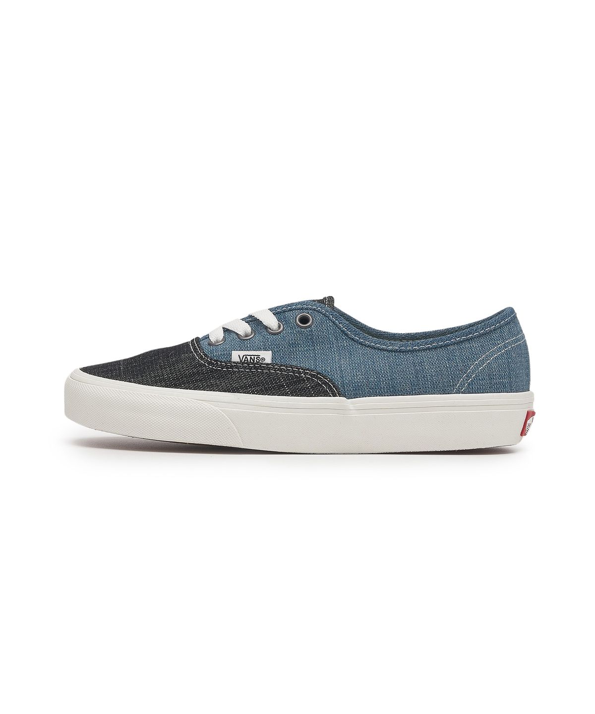 반스(VANS) 어센틱 - (쓰레디드 데님) 데님 블루:화이트 / VN000BW5Y6Z1