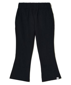 TS RIBBON ZIP PANTS (BLACK)