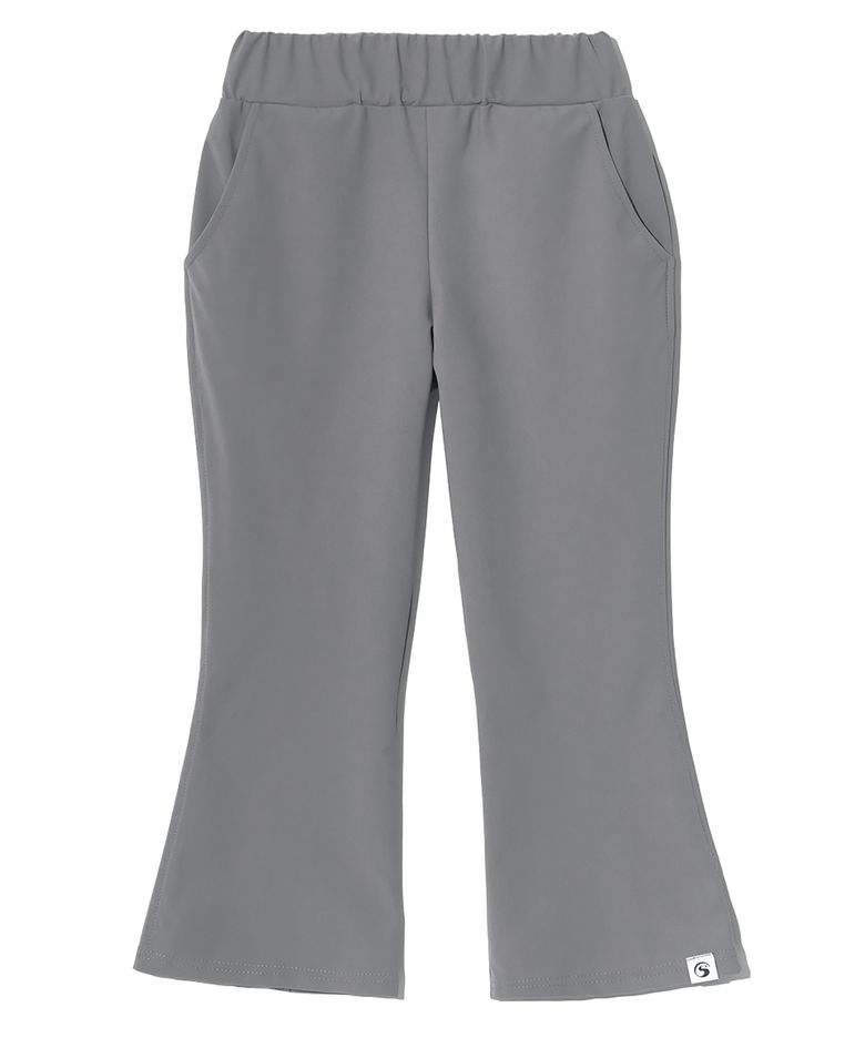 TS RIBBON ZIP PANTS (GREY)