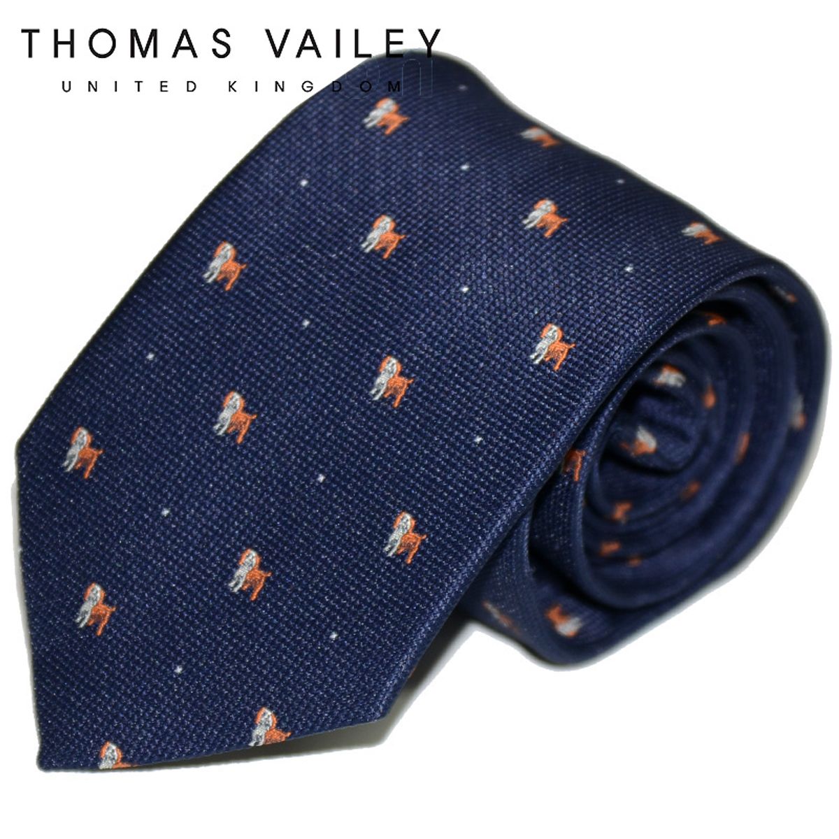 토마스 베일리(THOMAS VAILEY) 패션넥타이-버나드 네이비 8cm