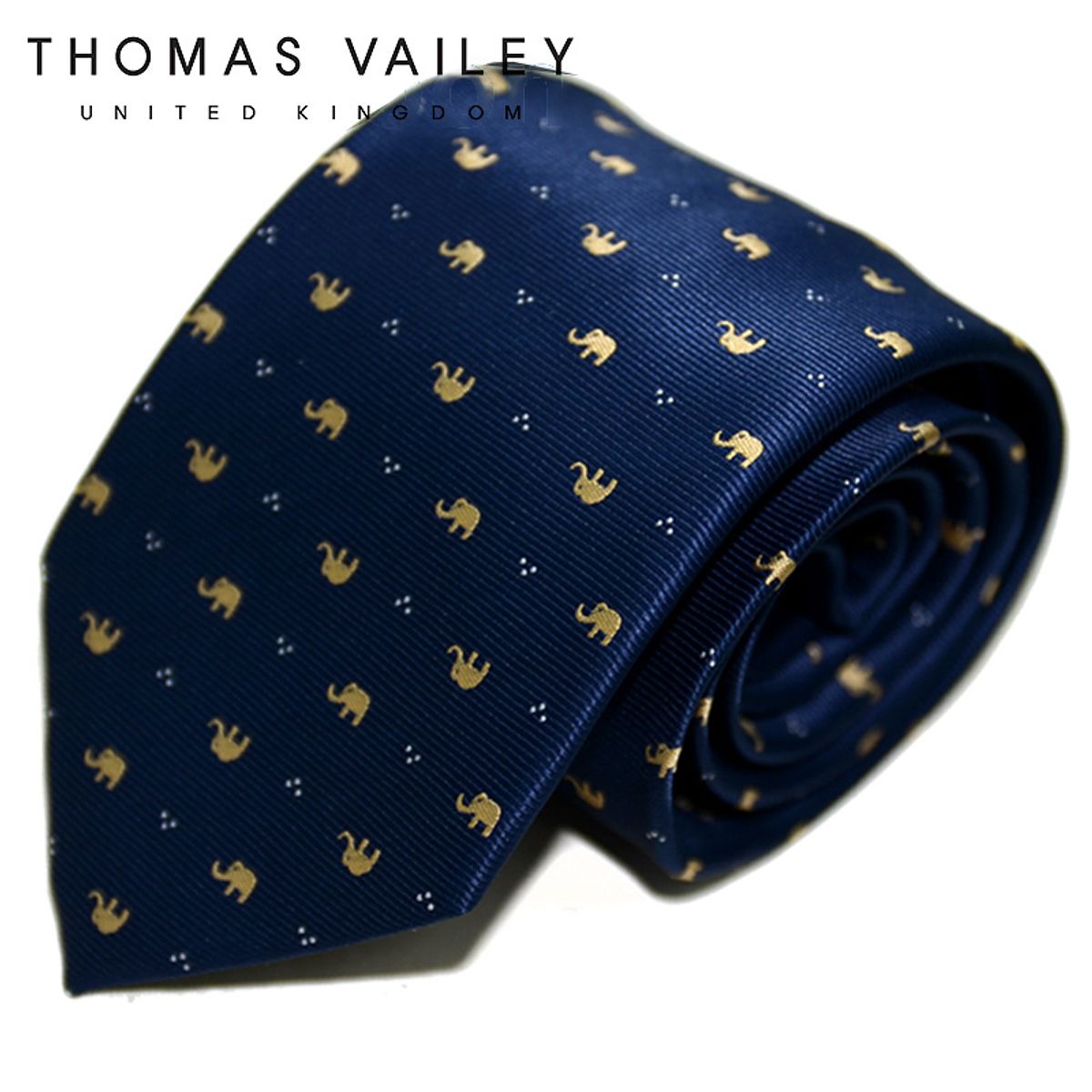 토마스 베일리(THOMAS VAILEY) 패션넥타이-잠보 네이비 8cm