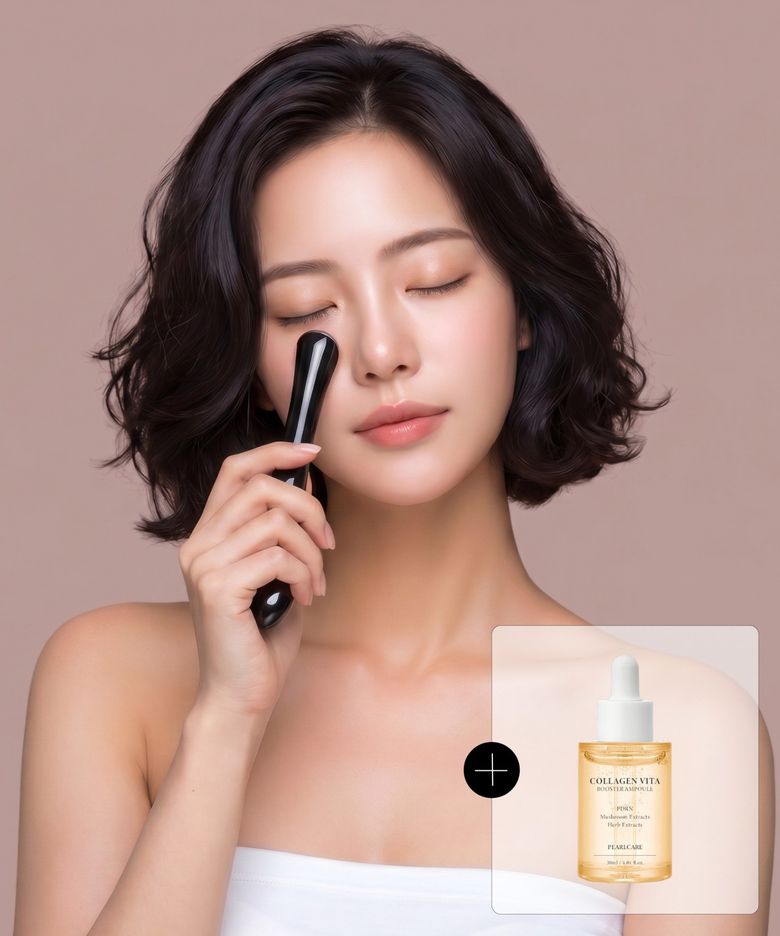 뷰티 디바이스 고주파 EMS 음이온 양이온 얼굴 마사지기 피부관리기
