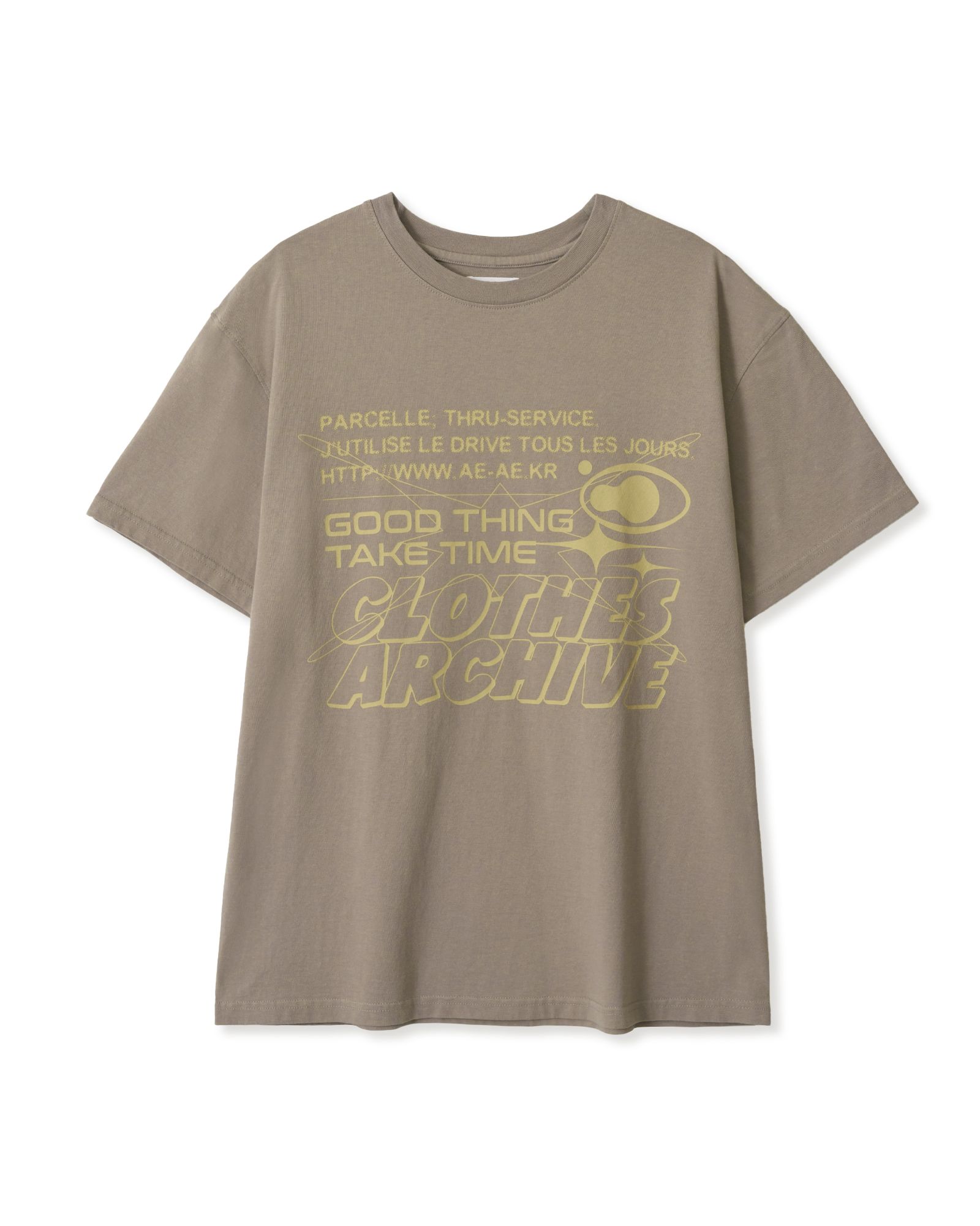 AEAE★人気★男女兼用★PARCELLE TYPO T-SHIRTS 半袖Tシャツ AEAE☆人気☆男女兼用☆PARCELLE TYPO T-SHIRTS 半袖Tシャツ