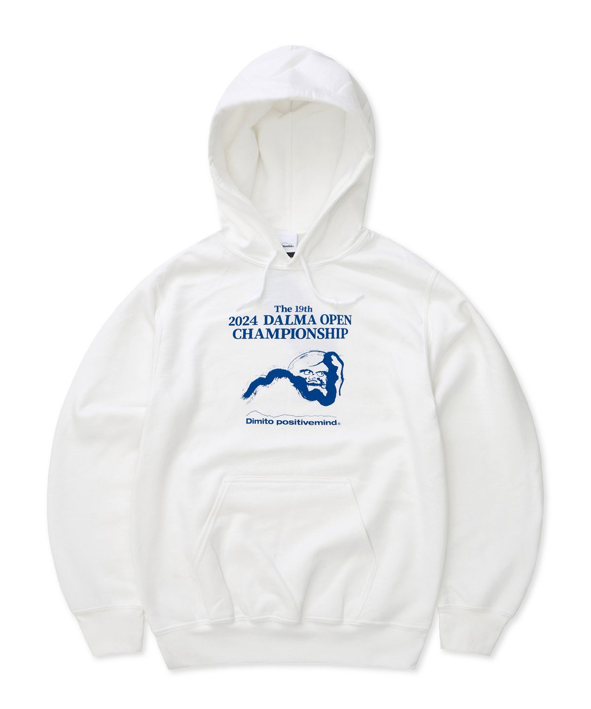 디미토(DIMITO) 2024 DALMA OPEN HOODIE WHITE