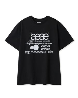 WEB LOGO T-SHIRTS [BLACK]