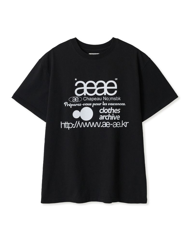 WEB LOGO T-SHIRTS [BLACK]