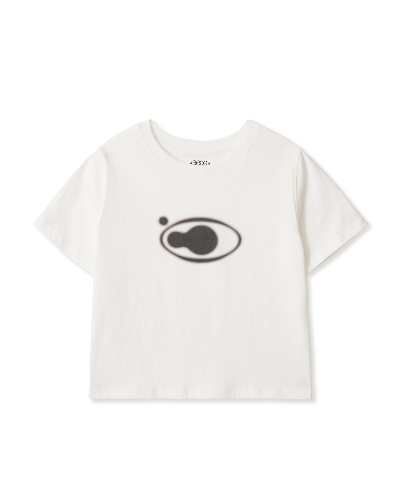 Tシャツ・カットソー AEAE AEAE STITCH LOGO CROP T-SHIRTS 4BUK033 AEAE☆韓国☆人気☆AEAE STITCH LOGO CROP T-SHIRTS 半袖 ロゴ