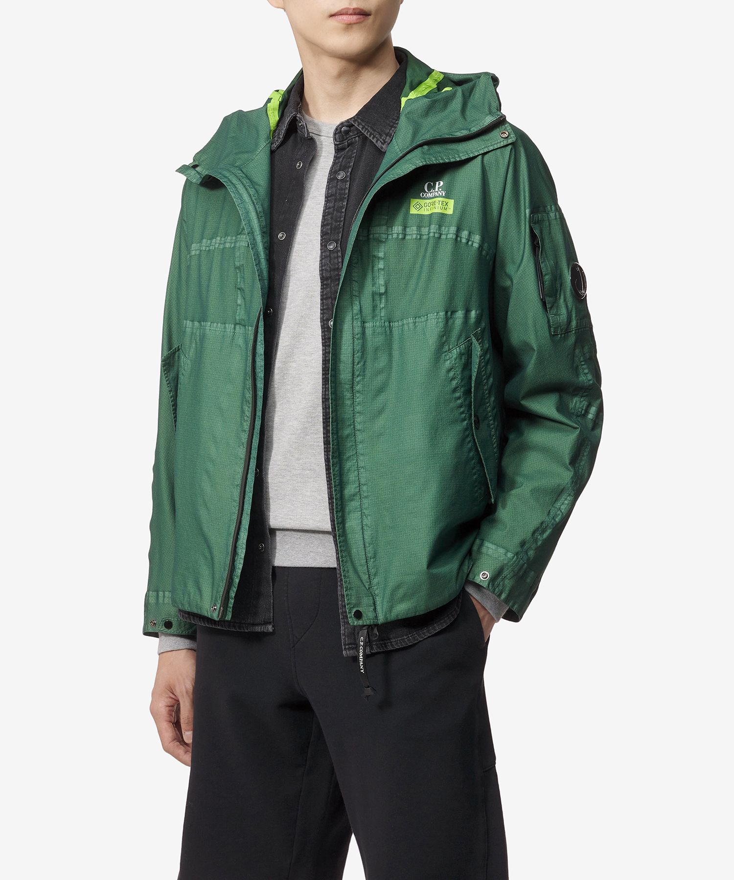 MUSINSA CP Company Gore G Type Hooded Jacket Duck Green
