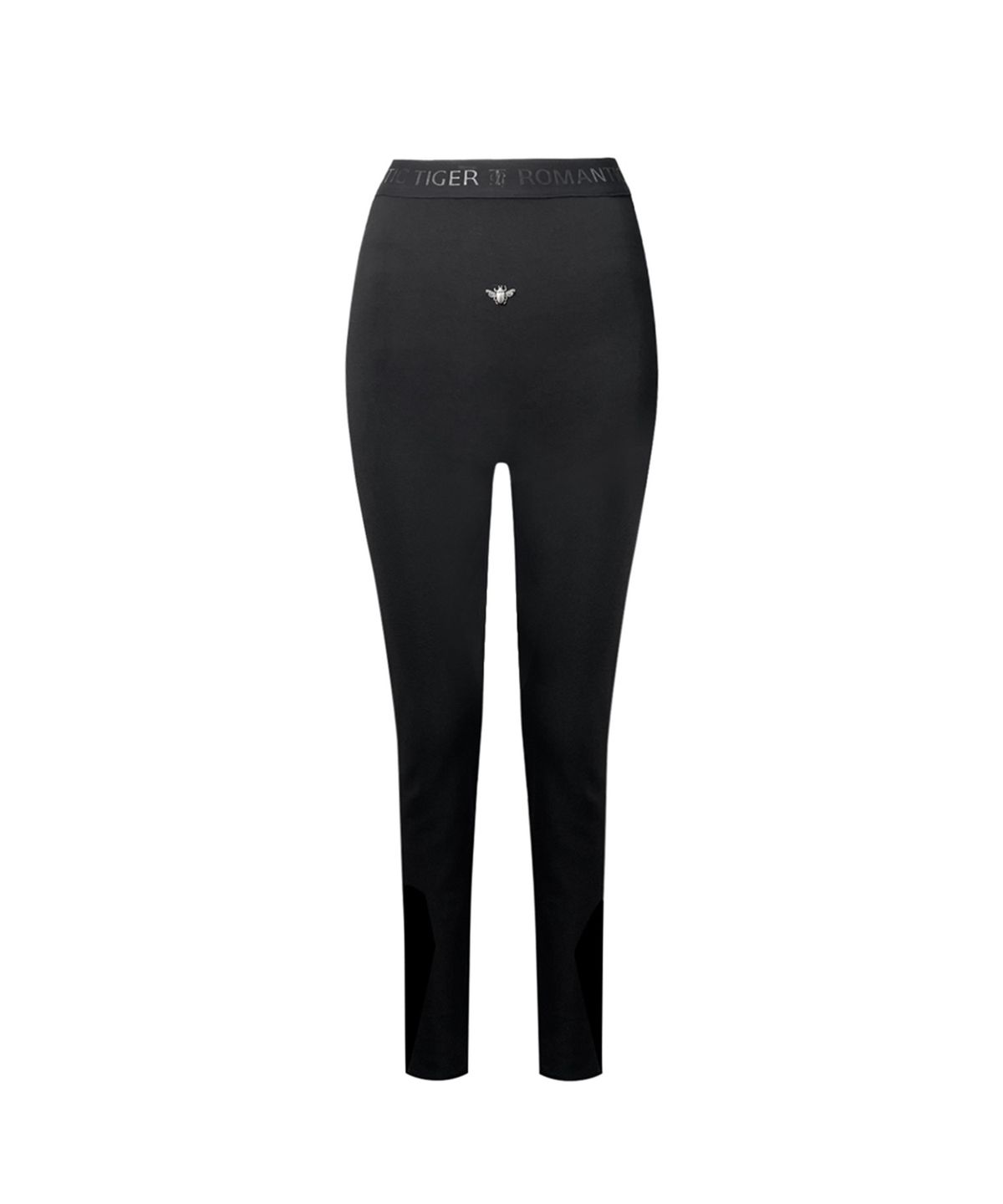 로맨틱타이거(ROMANTIC TIGER) chrome beetle basic black leggings