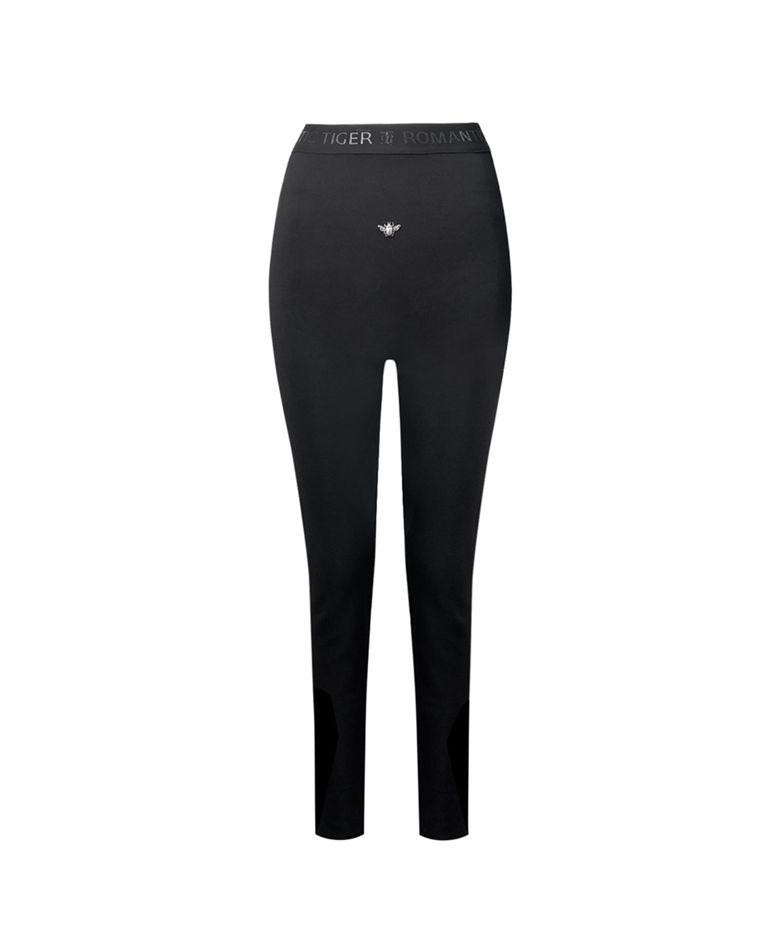chrome beetle basic black leggings