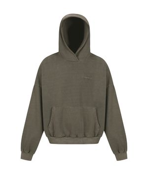 ERBE OVERSIZED HOODIE [BROWN]