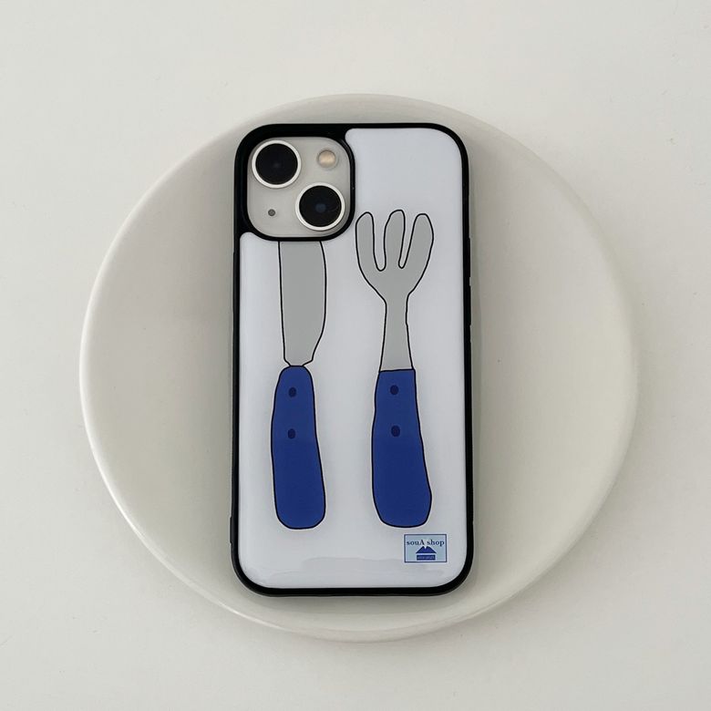 fork knife case 에폭시 범퍼케이스 [글로시/맥세이프]