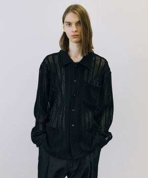 Crochet shirts (black)