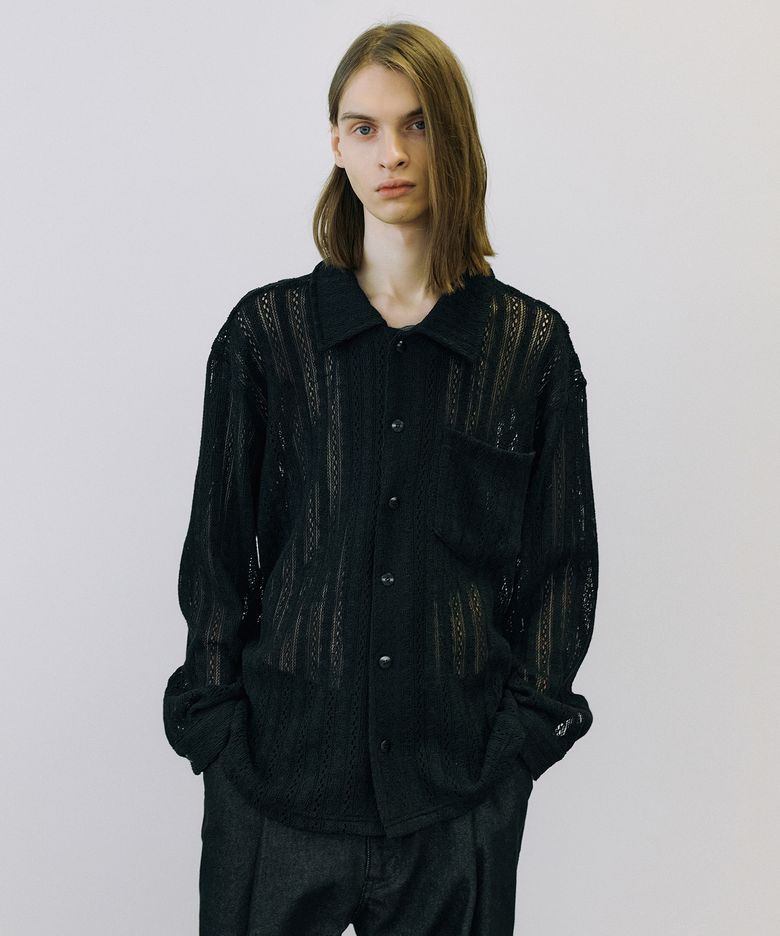 Crochet shirts (black)