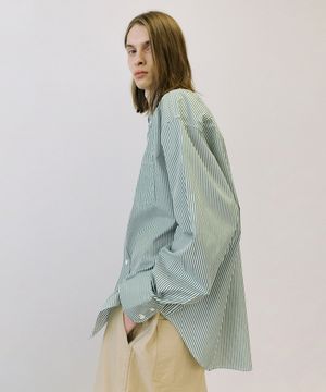 Piano over shirt (green stripe)