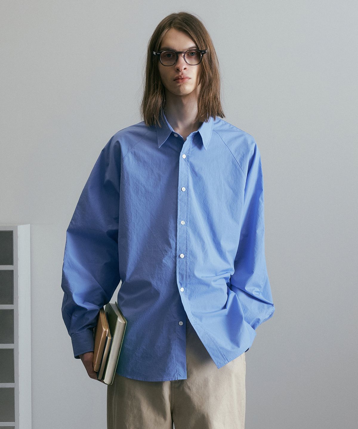 엔도어(ENDOOR) Director shirt (six blue)