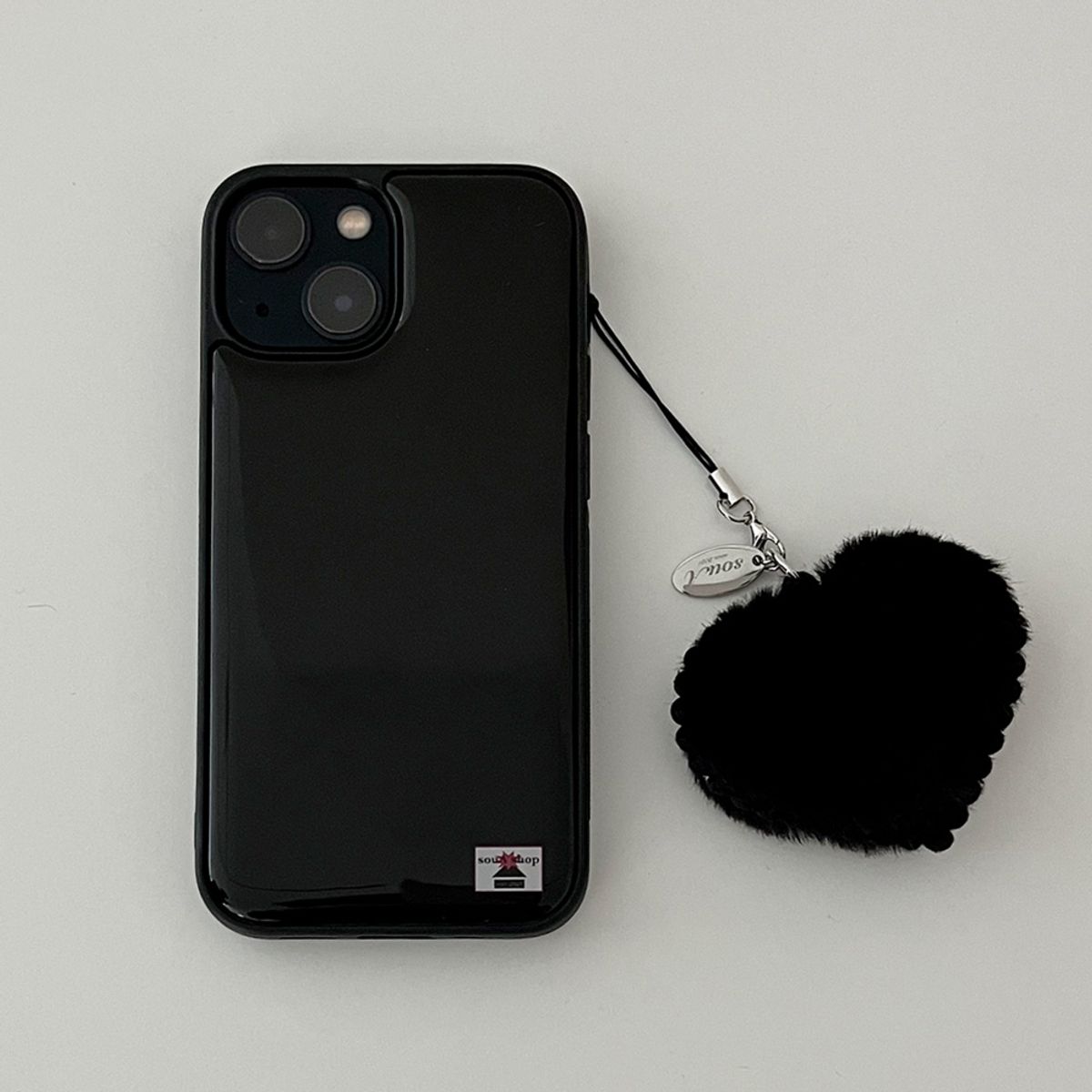 소우에이(SOUA) Simple case (black) 에폭시 범퍼케이스 [글로시/맥세이프]