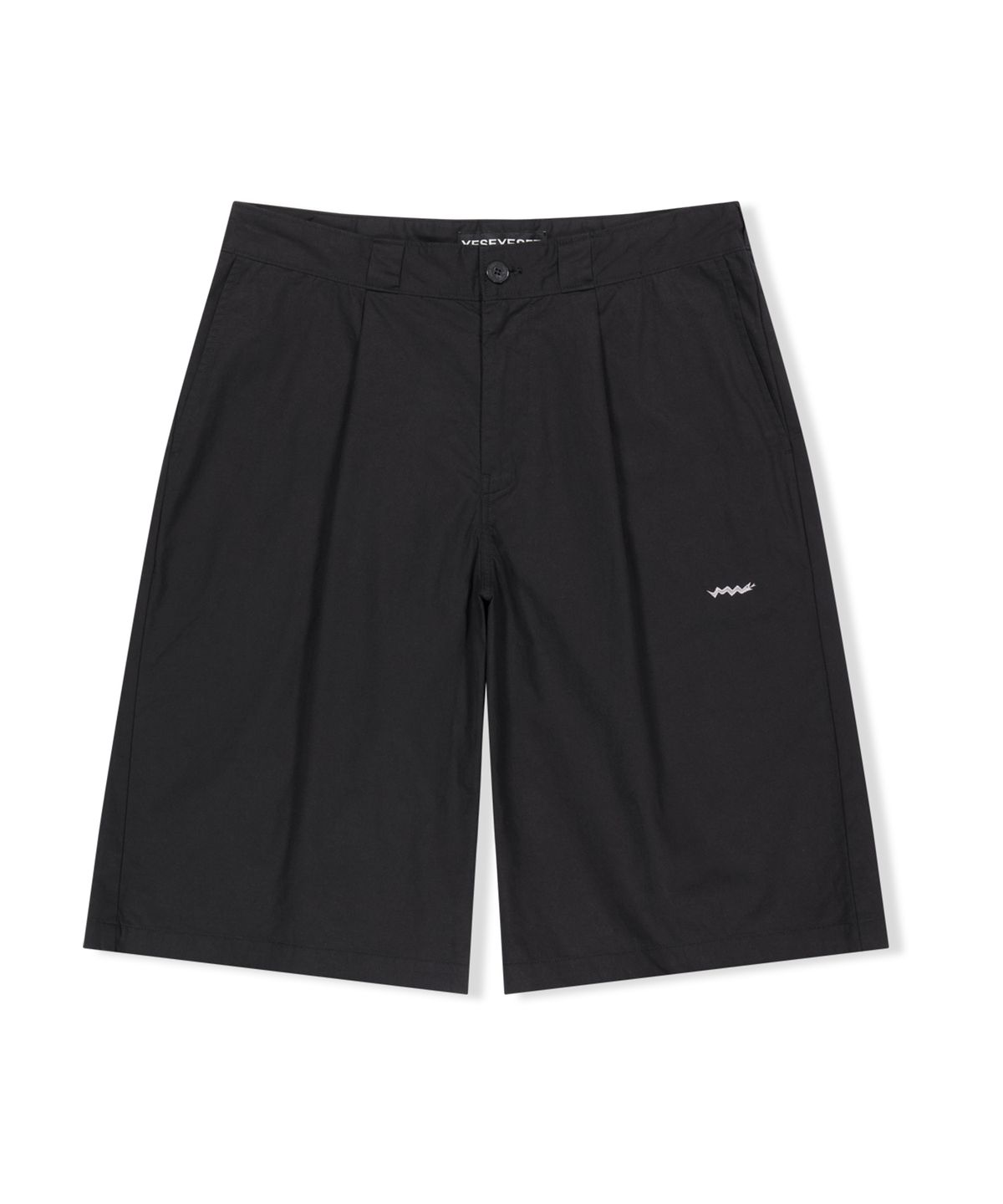 예스아이씨(YESEYESEE) SN-Wide Shorts Black