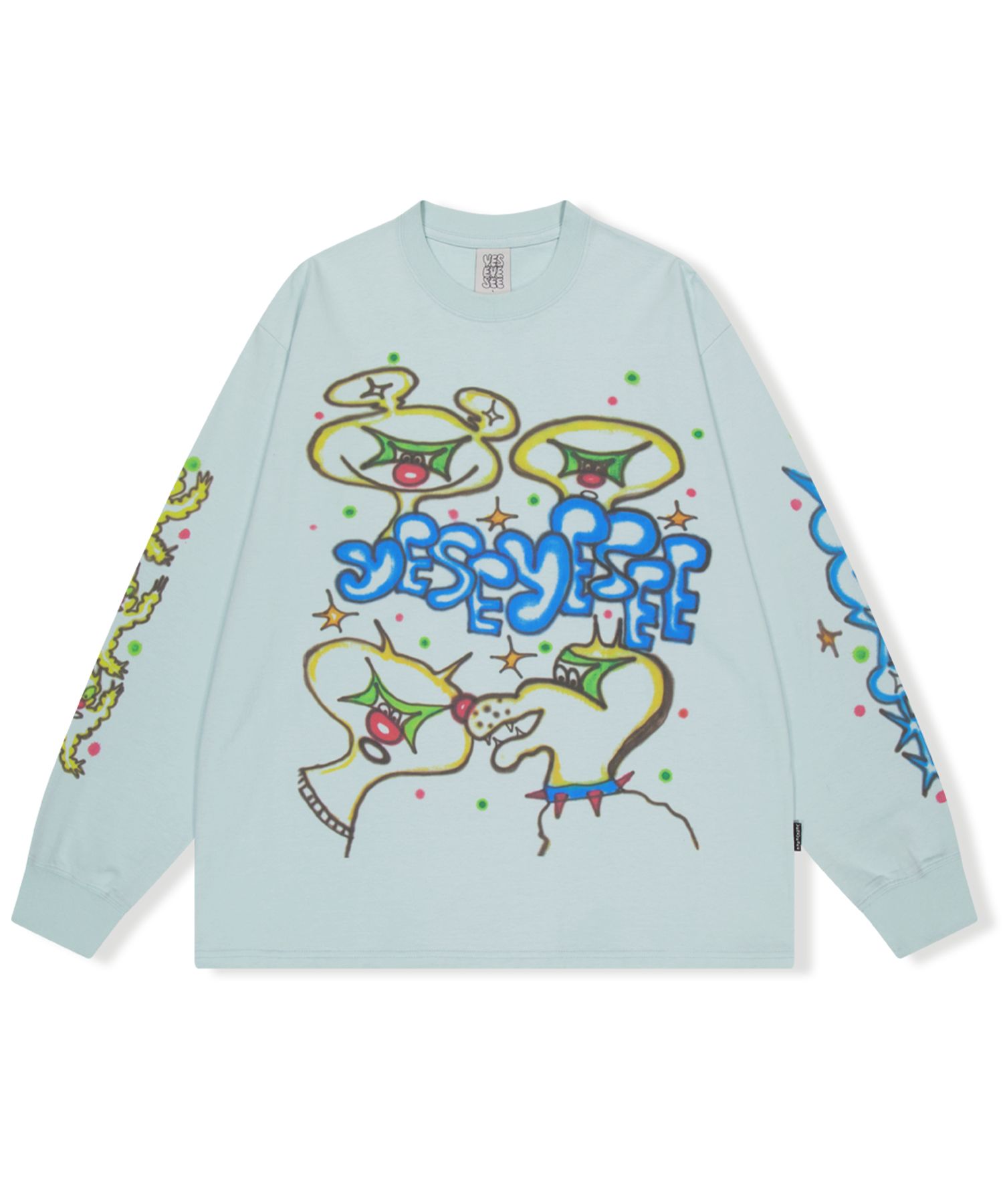★YESEYESEE★ Tulrexx Air Brushed LS Pink MUSINSA | YESEYESEE Tulrexx Air Brushed L/S Slate