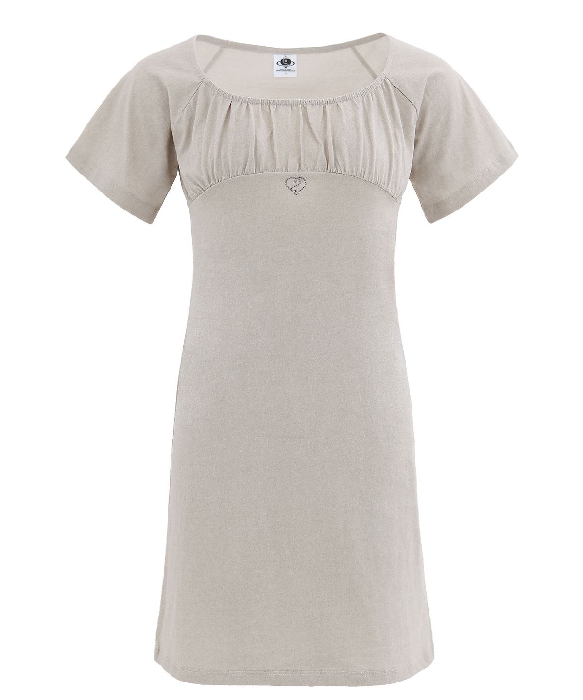 플라즈마스페어(PLASMA SPHERE) PUFF DRESS IN BEIGE (셔링 주름 원피스)