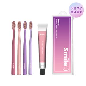 프리미엄 덴탈 케어 휴대용 치약 칫솔 세트