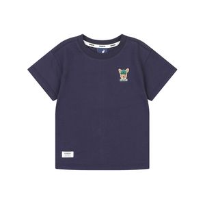 뉴 심볼 패치 숏 슬리브 티 QB 0417 네이비/AQBCRT04170NV