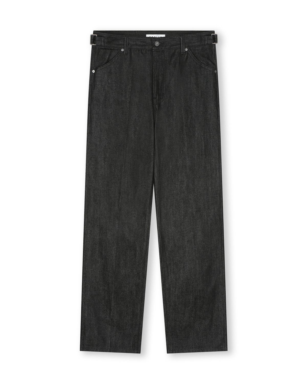 비슬로우(BESLOW) STRAIGHT FIT SELVAGE JEANS BLACK