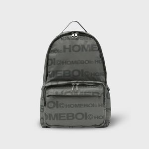 logo backpack (로고백팩) - satin gray