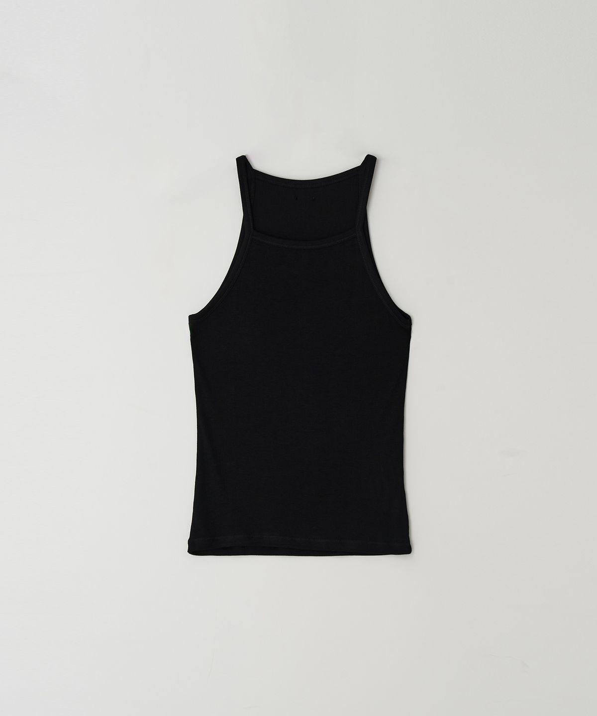더페니(THE PENNY) LAYERED SLEEVELESS T - Black