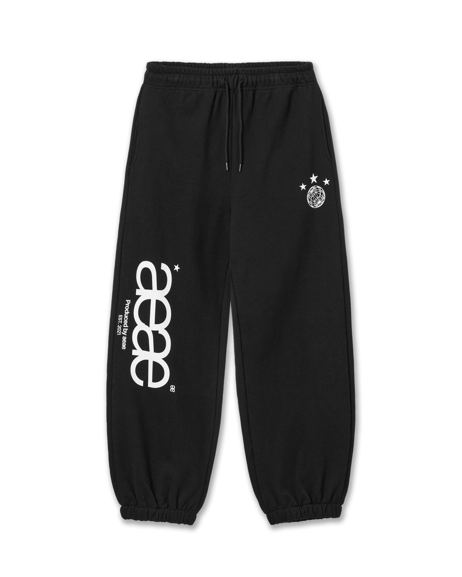 MUSINSA公式 | AEAE AEAE LOGO SWEATPANTS [BLACK]