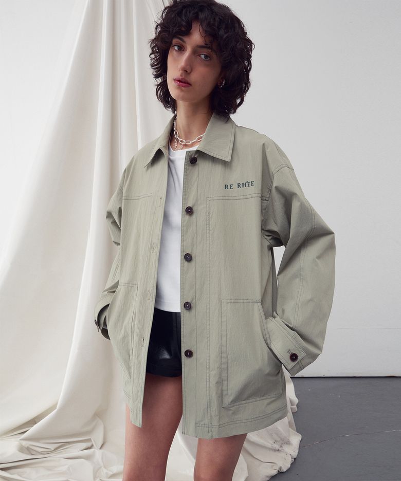 SAFARI SHIRT JACKET OLIVE