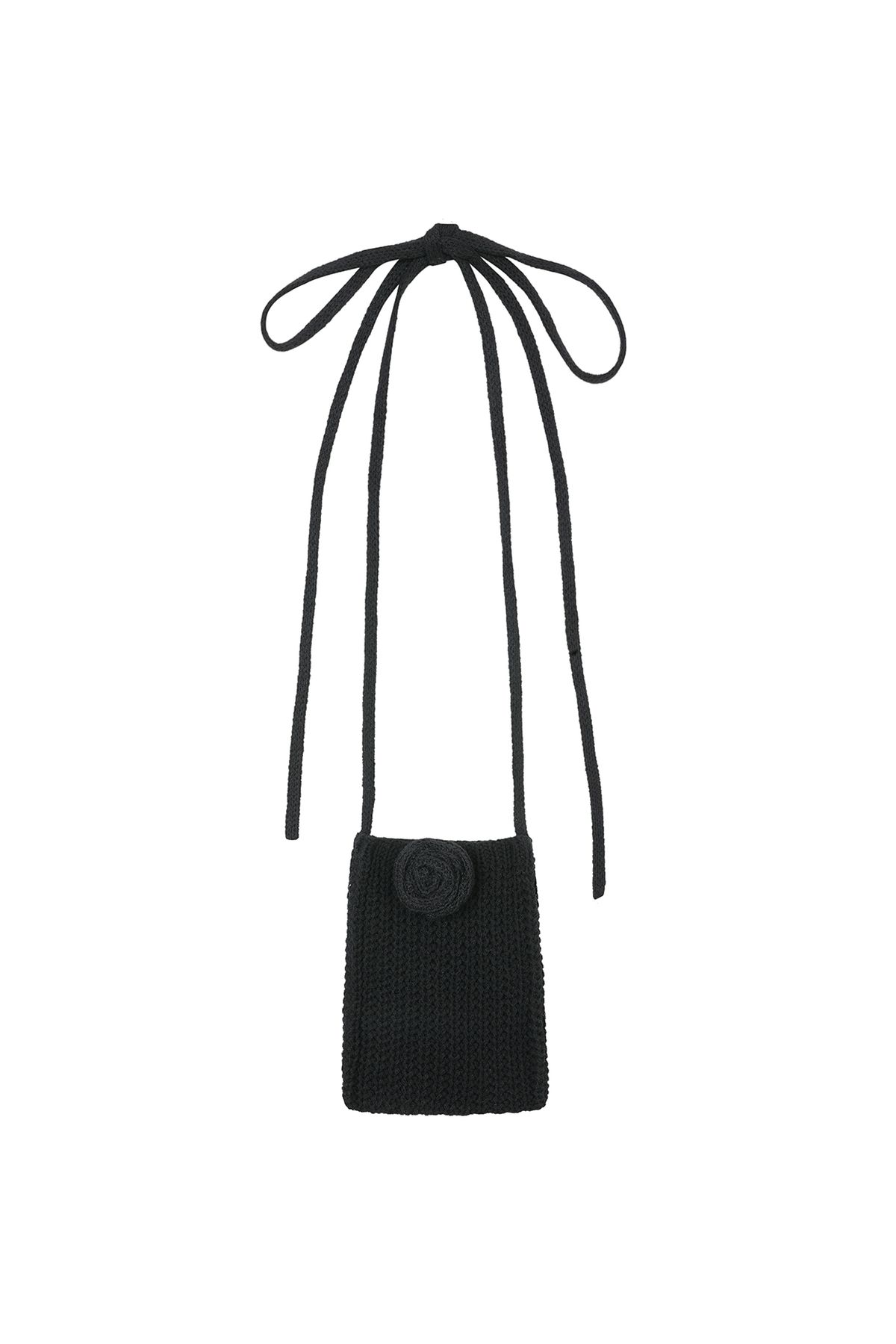 페인오어플레져(PAINORPLEASURE) ROSE MINI BAG black