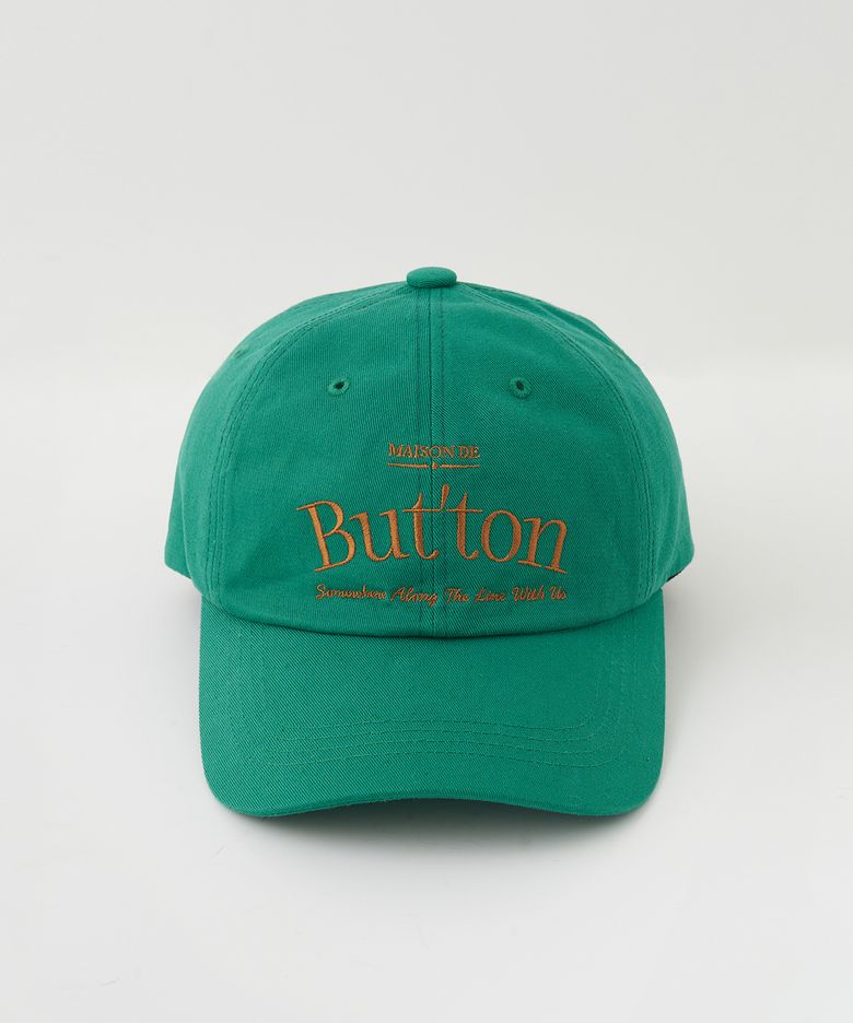 LOGO LETTERING BALL CAP GREEN