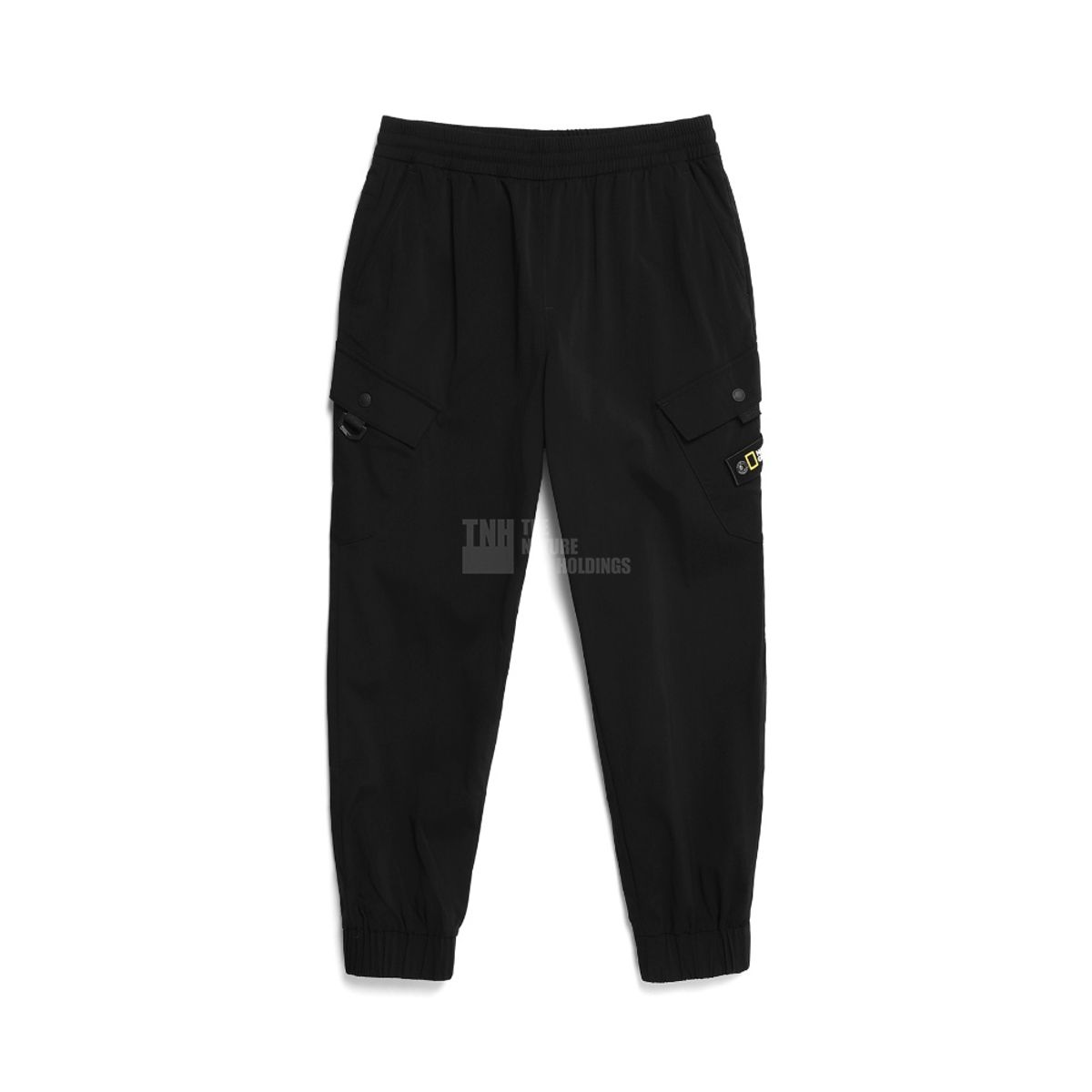 내셔널지오그래픽 키즈(NATIONAL GEOGRAPHIC KIDS) K231UPT950 어드벤쳐 아노락셋업 밴딩 조거 팬츠 CARBON BLACK