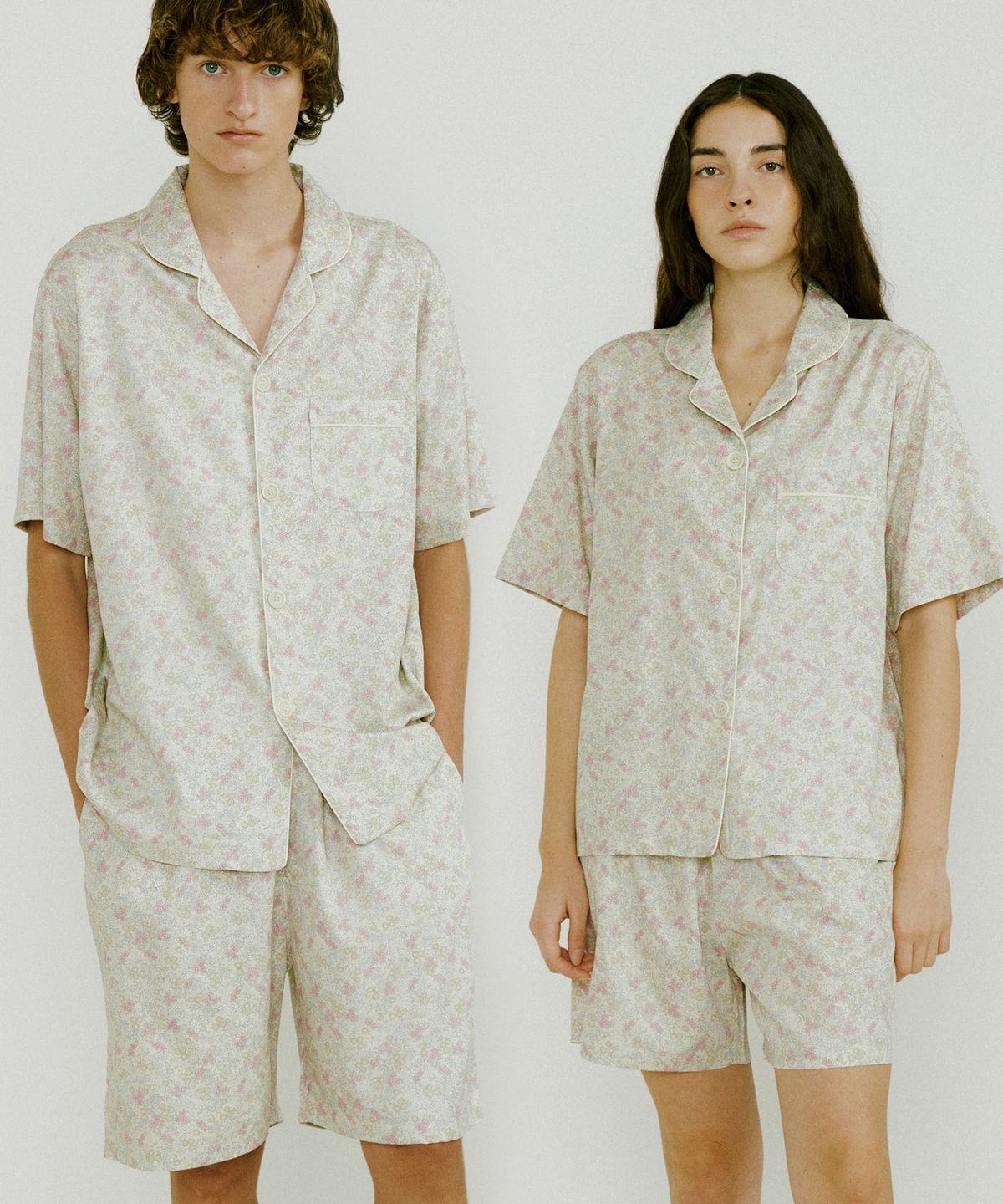 조스라운지(JO'S LOUNGE) [모달] (couple) Cheddar Short Pajama Set