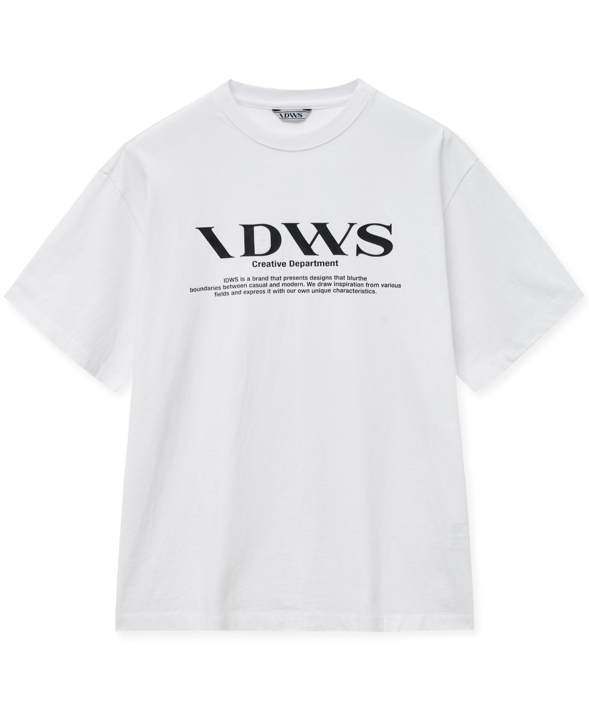 아이돈워너셀(IDWS) Logo Printed T-Shirt White