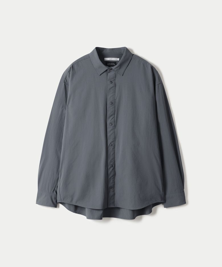 SOLOTEX® 슬레이트 쉘 셔츠 GRAY