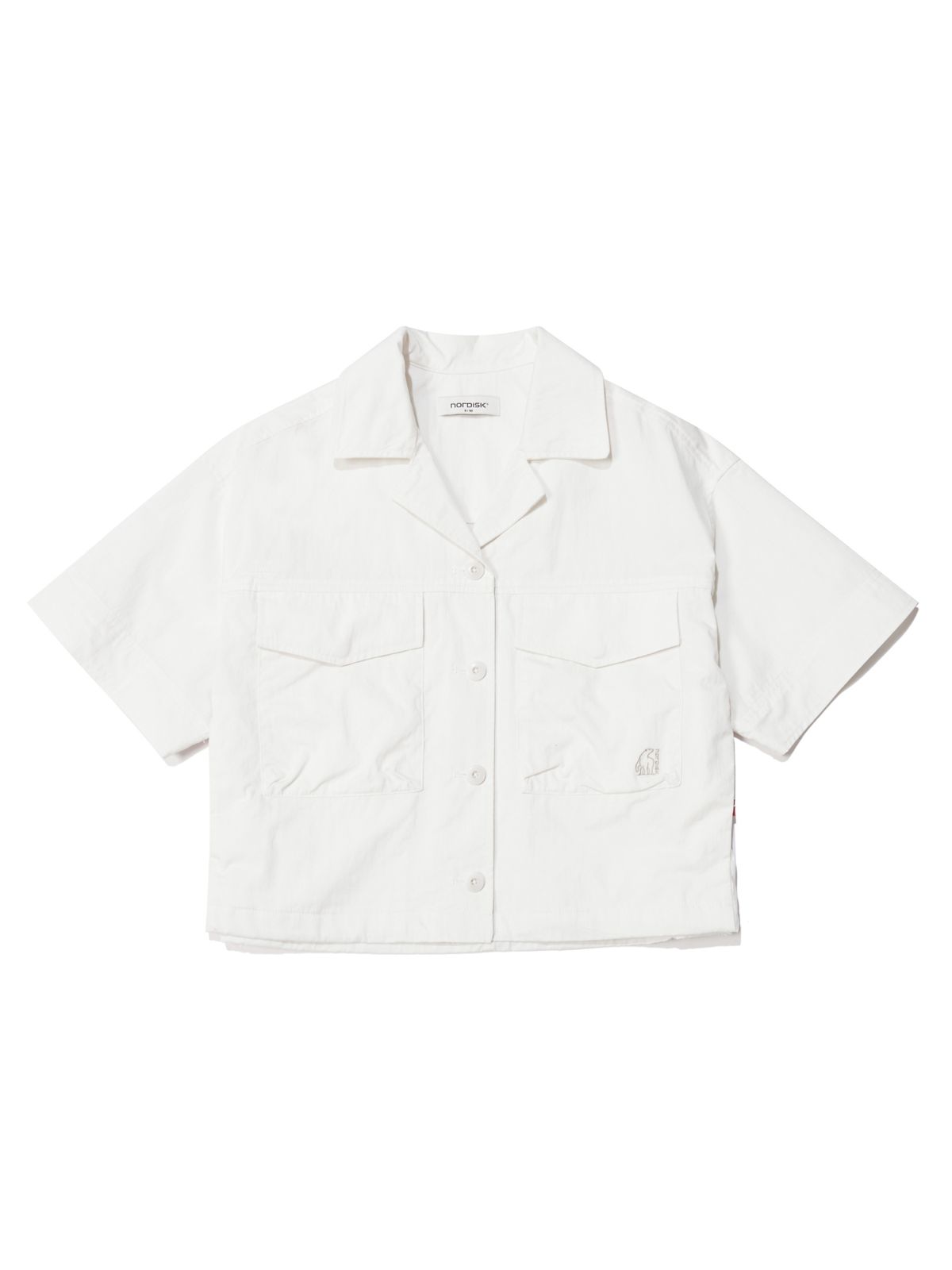 노르디스크(NORDISK) 여성 반팔 셔츠_Off White