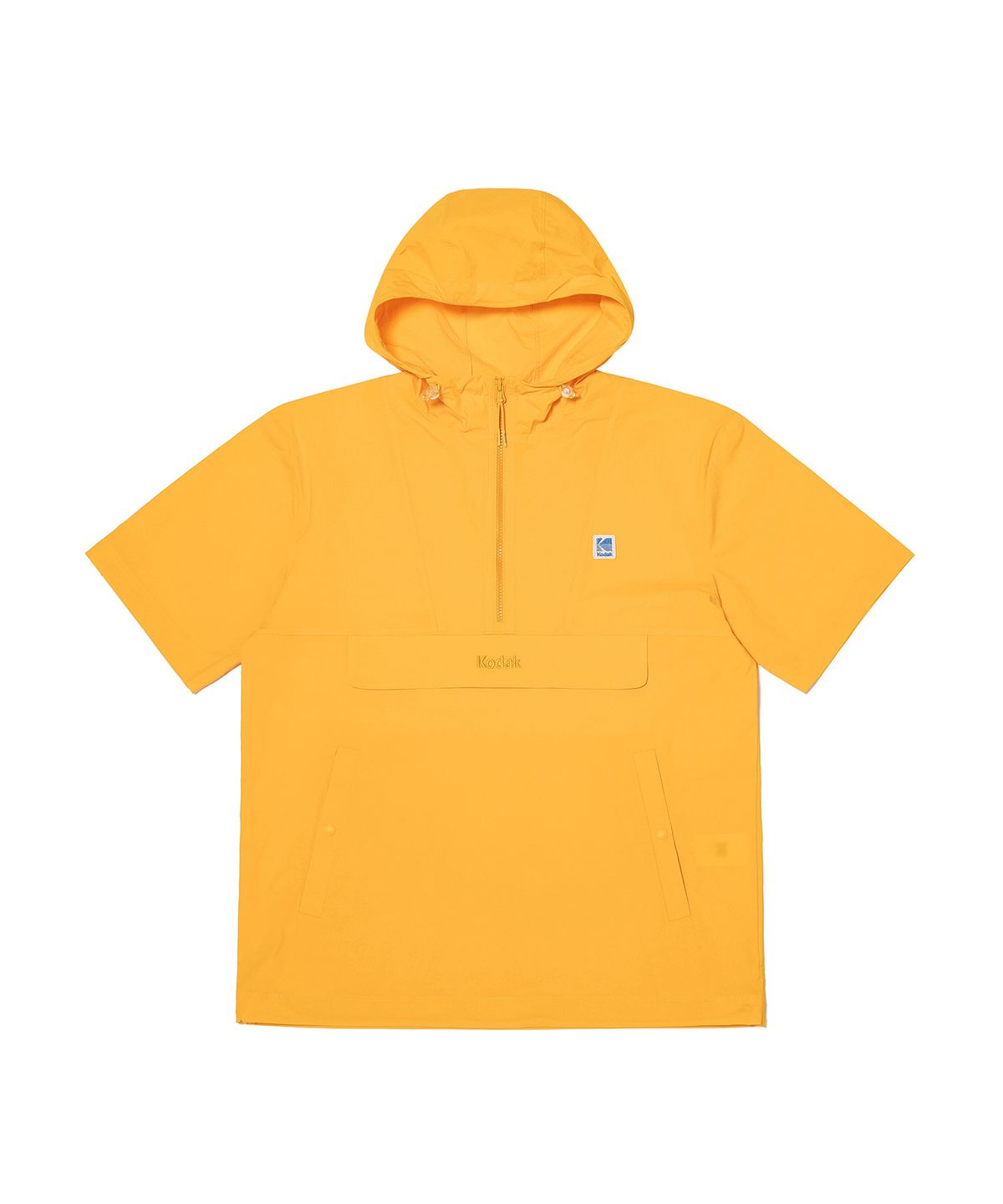 코닥(KODAK) 크로마 브리즈 반팔 후드 아노락 YELLOW