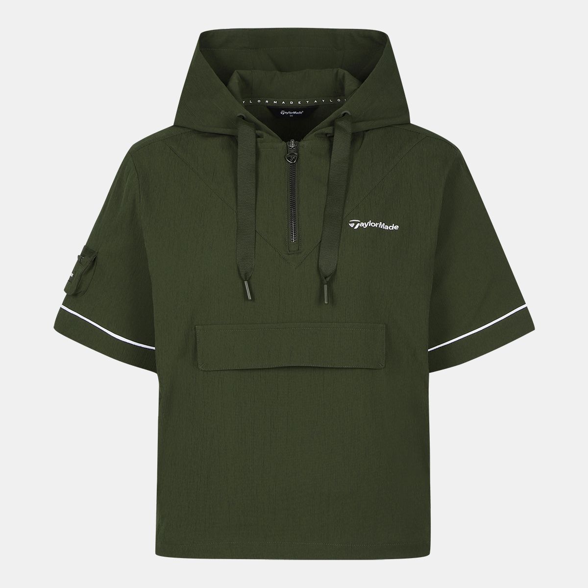 테일러메이드 어패럴(TAYLORMADE APPAREL) 여성 후드 반팔 아노락 점퍼 T8031JN6102-816