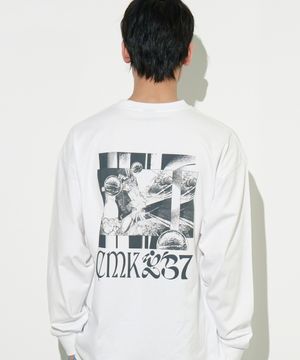 사이언스 픽션 긴팔티셔츠(화이트)