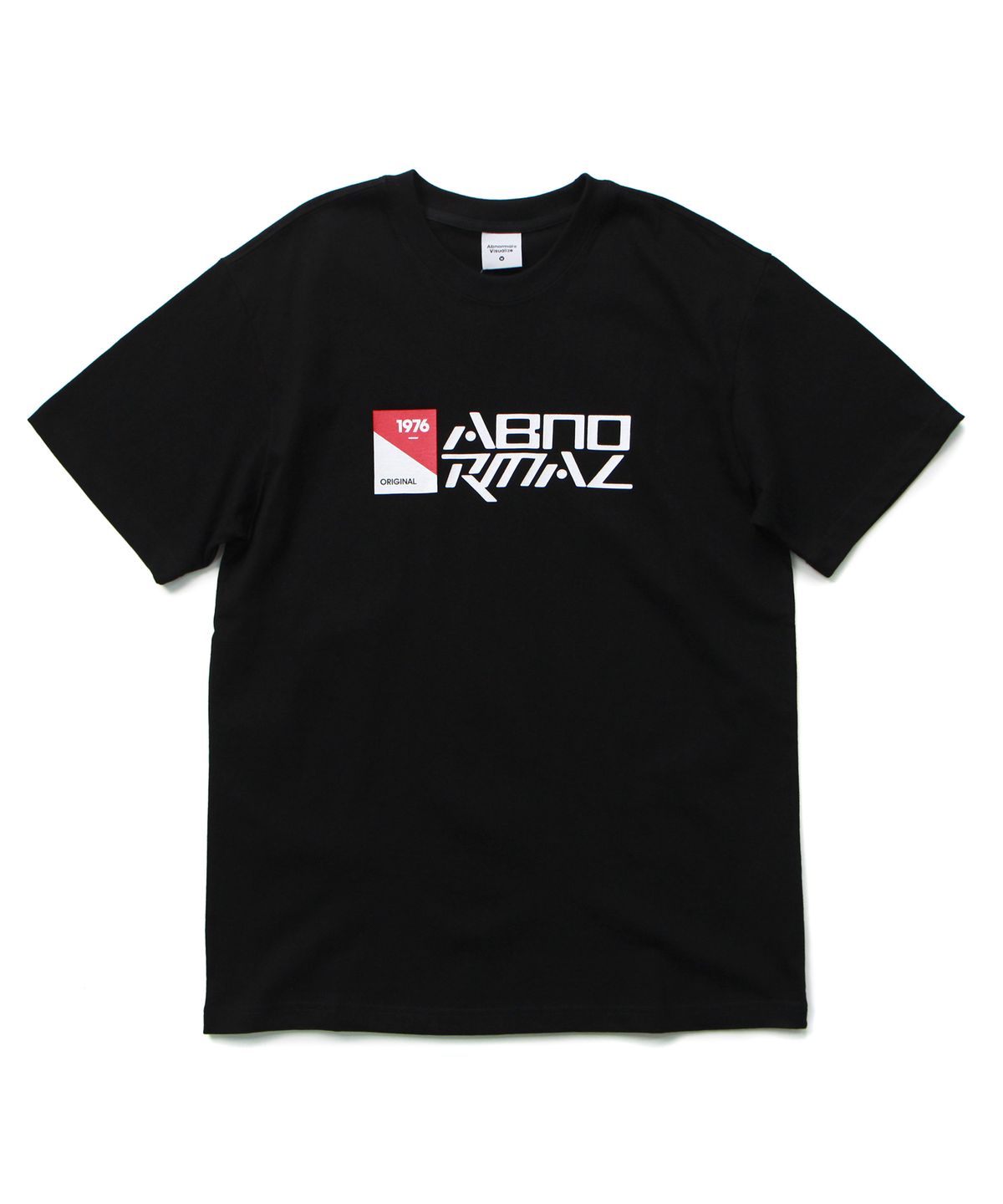 앱놀머씽(ABNORMALTHING) 심볼릭 플래그 티셔츠 블랙 (SYMBOLIC FLAG T-SHIRT BLACK)