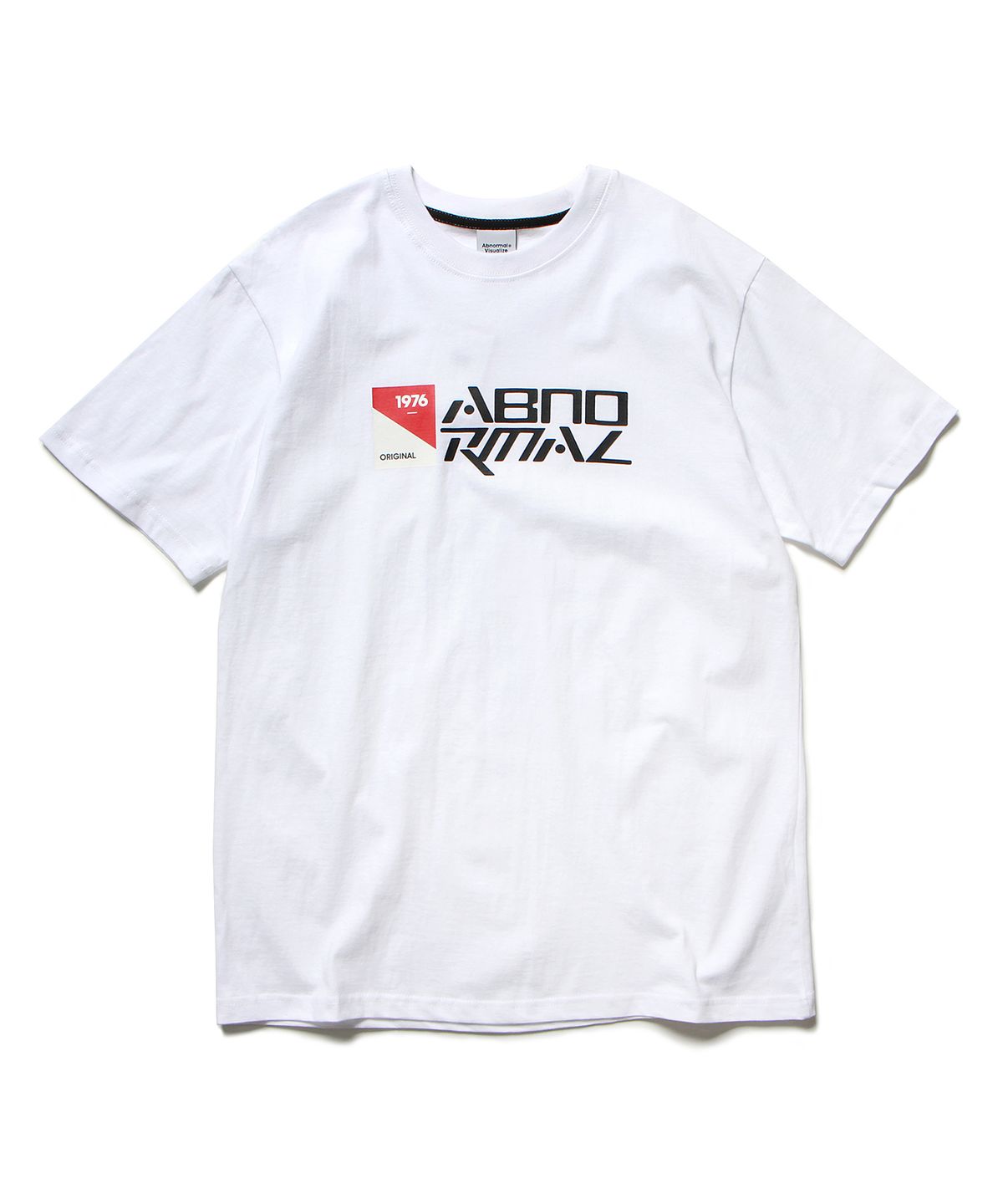 앱놀머씽(ABNORMALTHING) 심볼릭 플래그 티셔츠 화이트 (SYMBOLIC FLAG T-SHIRT WHITE)