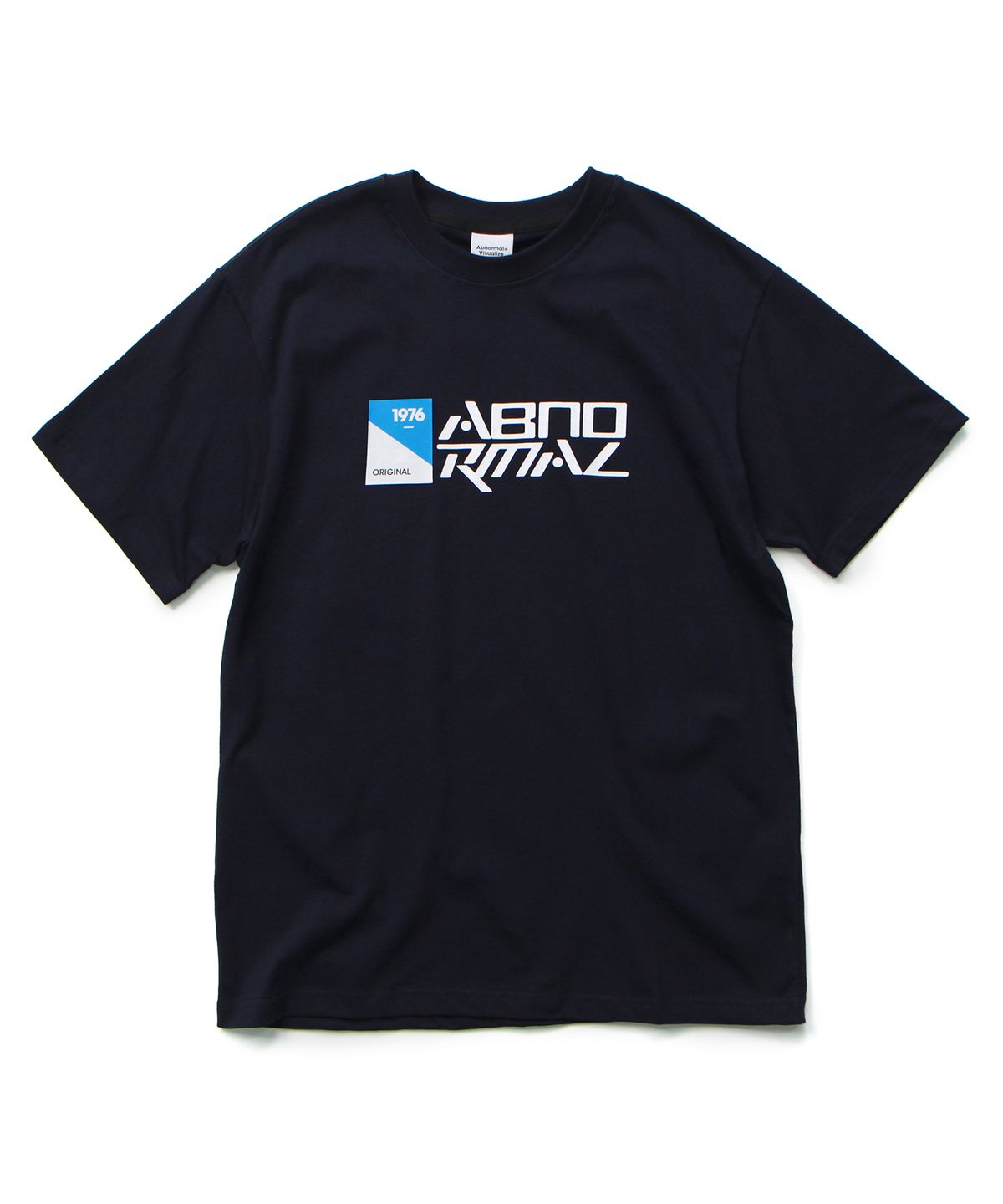 앱놀머씽(ABNORMALTHING) 심볼릭 플래그 티셔츠 네이비 (SYMBOLIC FLAG T-SHIRT NAVY)