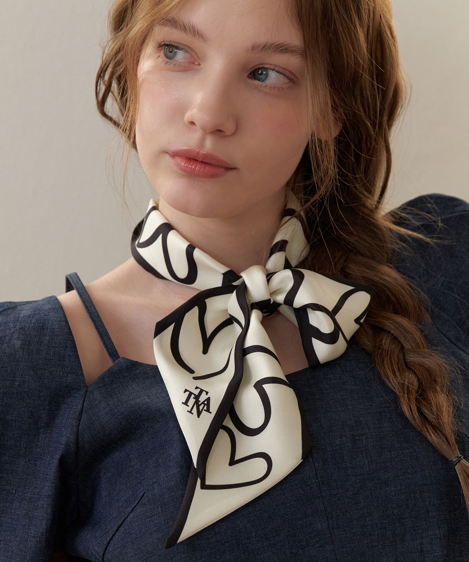 ★関税込★TATIANA★ARTYGEN TWILLY SILK SCARF★ MUSINSA | TATIANA Love Actually Twillie Silk Scarf SF2904