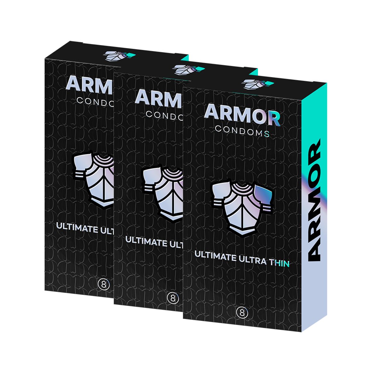 아머(ARMOR) 얼티메이트 극초박형  콘돔 8P 3팩