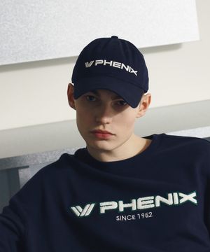 피닉스 로고 워싱 볼캡 [네이비]