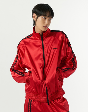 글로시 트랙 탑 레드